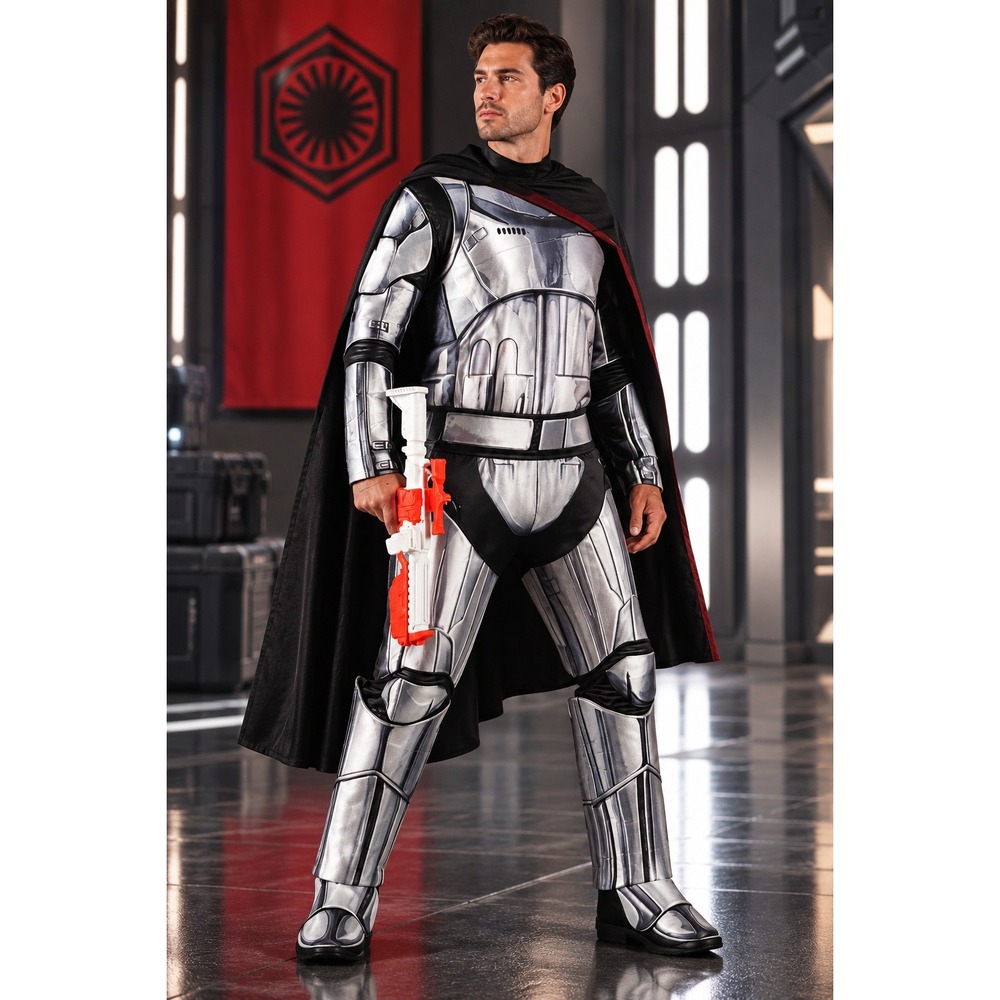 Star Wars Captain Phasma Adult Mens Costume Standard Size Halloween Cosplay